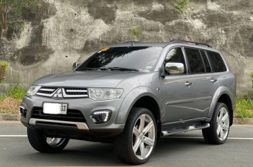 Grey Mitsubishi Montero Sport 2015 for sale in Las Piñas