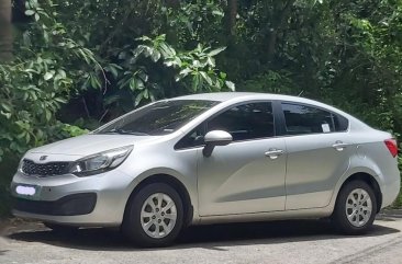 Silver Kia Rio 2012 for sale in Quezon City