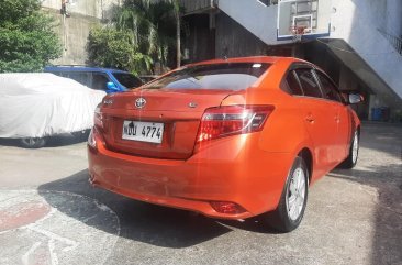 Orange Toyota Vios 2016 for sale in Pasay