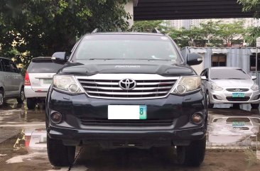 Black Toyota Fortuner 2012 for sale in Makati