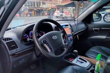 Black Hyundai Santa Fe 2010 for sale in Las Piñas