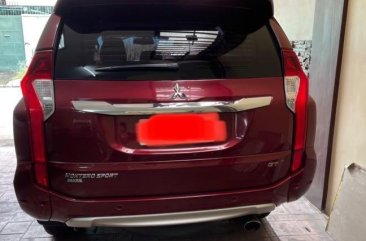 Red Mitsubishi Montero Sport 2016 for sale in Quezon City