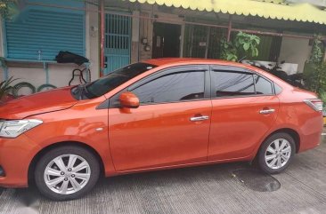 Orange Toyota Vios 2016 for sale in Manila