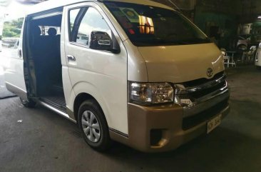  White Toyota Hiace 2017 for sale in Quezon City