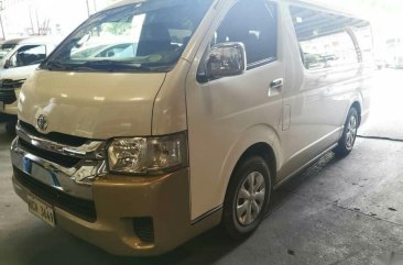  White Toyota Hiace 2017 for sale in Quezon City