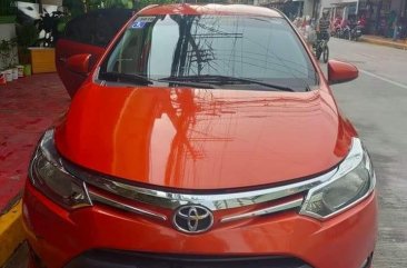 Orange Toyota Vios 2016 for sale in Manila