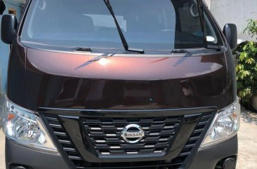 Brown Nissan NV350 Urvan 2020 for sale in Quezon