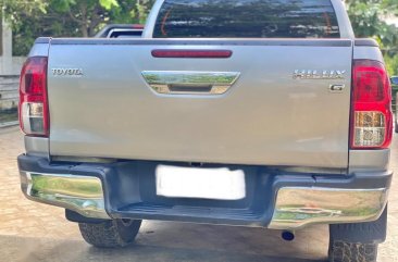 Silver Toyota Hilux 2016 for sale in Bogo