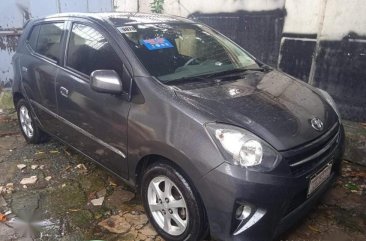 Grey Toyota Wigo 2016 for sale in Manual