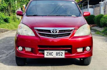 Red Toyota Avanza 2007 for sale in Manual