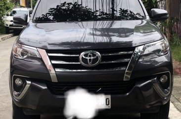 Grey Toyota Fortuner 2018 for sale in Quezon City