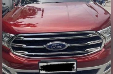 Red Ford Everest 2020 for sale in Automatic