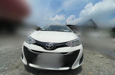 Selling White Toyota Vios 2019 in Valenzuela