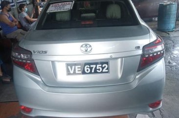 Brightsilver Toyota Vios 2016 for sale in Quezon