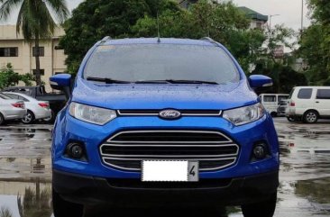 Blue Ford Ecosport 2016 for sale in Malvar