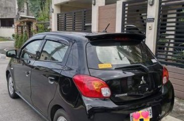 Black Mitsubishi Mirage 2015 for sale in Automatic