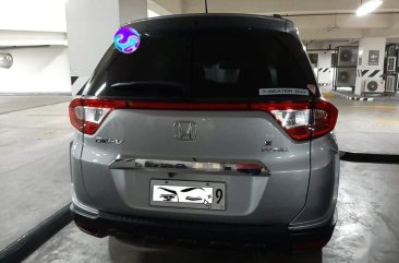 Silver Honda BR-V 2017 for sale in Quezon