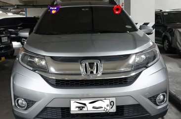 Silver Honda BR-V 2017 for sale in Quezon