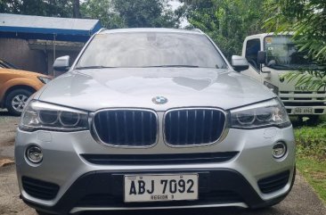 Silver BMW X3 2015 for sale in Malabon