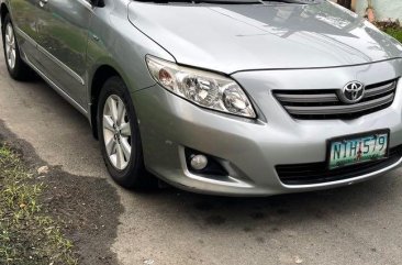 Silver Toyota Corolla 2010 for sale in Las Piñas