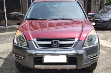 Red Honda CR-V 2003 for sale in Quezon