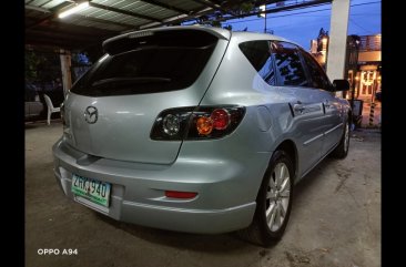 Silver Mazda 3 2008 Hatchback at 90000 for sale