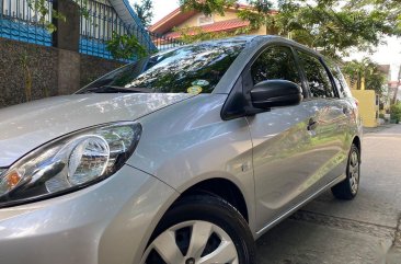 Selling Silver Honda Mobilio 2015 in Quezon City