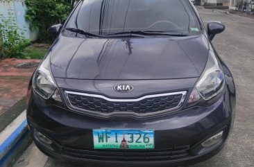 Grey Kia Rio 2013 for sale in Automatic