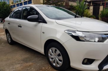 Pearl White Toyota Vios 2016 for sale in Manual