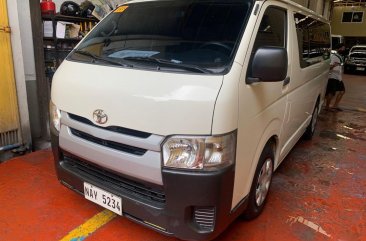 Selling Pearl White Toyota Hiace 2018 in San Juan