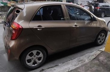 Sell Brown 2014 Kia Picanto in Mandaluyong