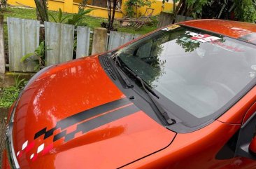 Sell Orange 2018 Toyota Wigo in Lipa