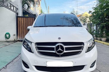 Selling White Mercedes-Benz V-Class 2019 in Bacoor