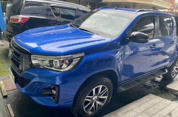 Blue Toyota Hilux 2019 for sale in Pasig