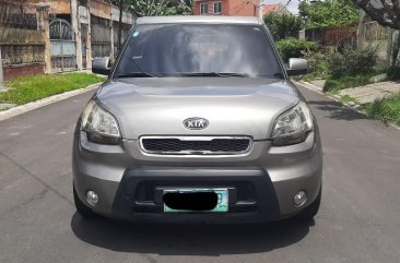 Grey Kia Soul 2011 for sale in Las Piñas