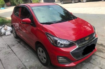 Red Chevrolet Spark 2019 for sale in Quezon City