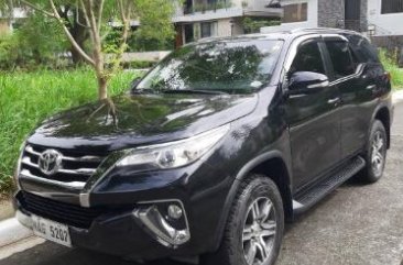 Black Toyota Fortuner 2017 for sale in Taguig