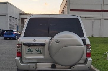 Silver Nissan Patrol 2003 for sale in Automatic