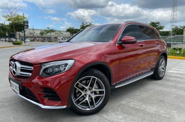 Selling Red Mercedes-Benz GLC 250 2017 in Pasig