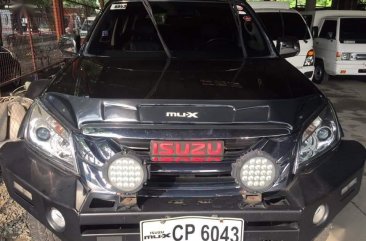 Black Isuzu Mu-X 2016 for sale in Imus