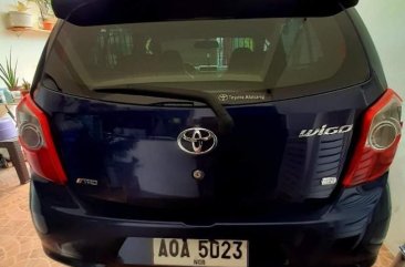 Selling Blue Toyota Wigo 2015 in Cainta