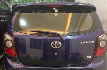 Selling Blue Toyota Wigo 2017 in Caloocan