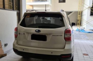 White Subaru Forester 2014 for sale in Makati