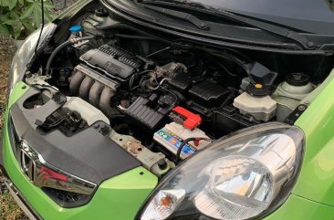 Selling Green Honda Brio 2015 in Quezon City