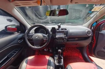 Red Mitsubishi Mirage 2015 for sale in Bocaue