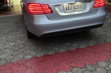 Selling Brightsilver Mercedes-Benz E-Class 2014 in Pasay