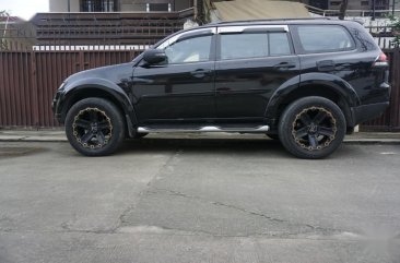 Black Mitsubishi Montero Sports 2014 for sale in Muntinlupa