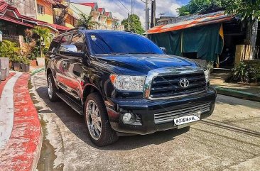 Black Toyota Sequoia 2010 for sale in Quezon