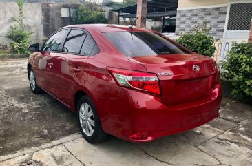 Red Toyota Vios 2016 for sale in Valenzuela