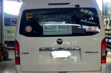 White Foton View Traveller 2017 for sale in Quezon